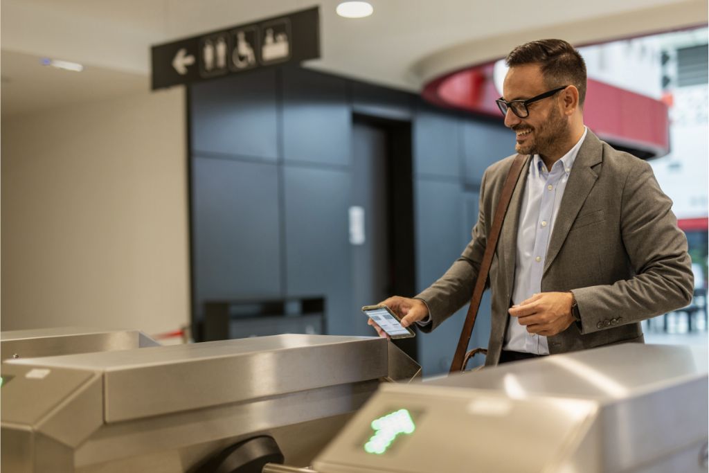 Cellular Connectivity for Turnstiles