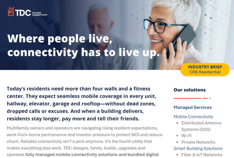 CRE Residential Industry Brief Thumbnail