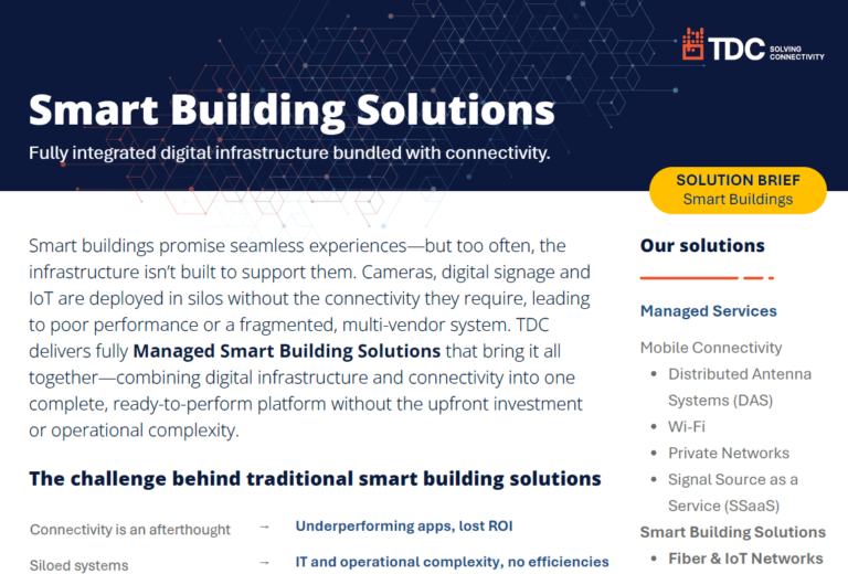 Smart Building Solutions Solution Brief Thumbnail